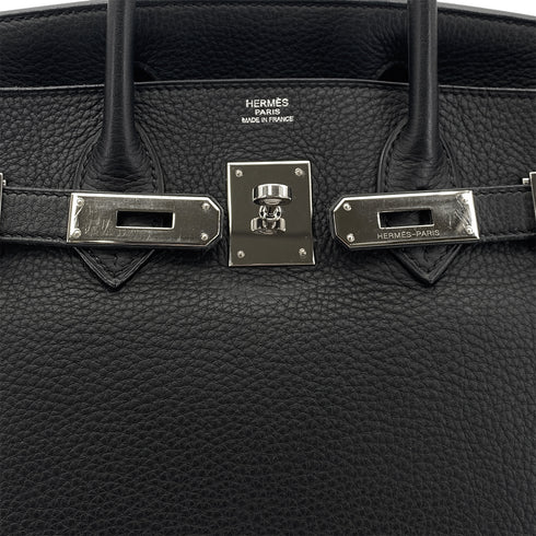 HERMES BIRKIN 30 BLACK TOGO HAND BAG □K SHW 90301746 - PURPOSE