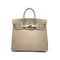 HERMES HAUT A COURROIES 28 GRIS TOURTERELLE TOGO HAND BAG □H GHW 90301843 - PURPOSE