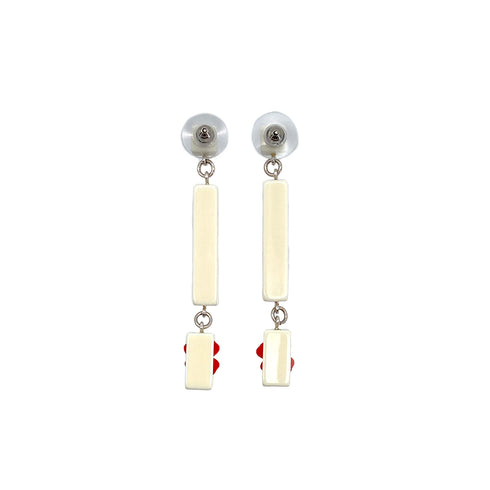 CHANEL EARRINGS COCOMARK LOGO SWING MULTICOLOR ACCESSORY 04P 90301845 - PURPOSE