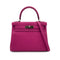 HERMES KELLY 28 RETOURNE ROSE PURPLE TOGO HAND SHOULDER BAG C SHW 90301847 - PURPOSE