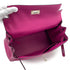 HERMES KELLY 28 RETOURNE ROSE PURPLE TOGO HAND SHOULDER BAG C SHW 90301847 - PURPOSE