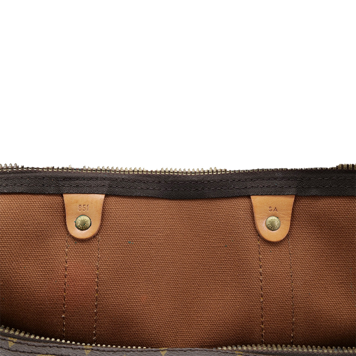 LOUIS VUITTON MONOGRAM KEEPALL 45 LUGGAGE BROWN M41428 90302175