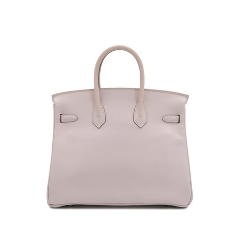 HERMES BIRKIN 25 ROSE DRAGEE VEAU SWIFT HAND BAG □L SHW 90302176 - PURPOSE