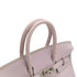 HERMES BIRKIN 25 ROSE DRAGEE VEAU SWIFT HAND BAG □L SHW 90302176 - PURPOSE