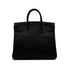 HERMES HAUT A COURROIES 28 BLACK CHEVRE COROMANDEL HAND BAG ▢L SHW 90302184 - PURPOSE