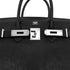 HERMES HAUT A COURROIES 28 BLACK CHEVRE COROMANDEL HAND BAG ▢L SHW 90302184 - PURPOSE