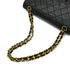 CHANEL VINTAGE CLASSIC FLAP MEDIUM CHAIN SHOULDER BAG BLACK LAMB SKIN 90302186 - PURPOSE