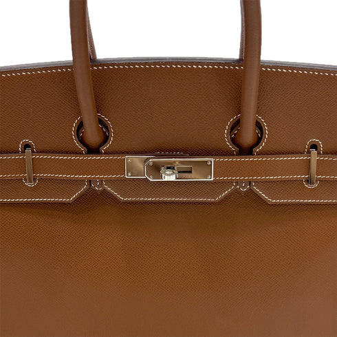 HERMES BIRKIN 35 GOLD VEAU EPSON HAND BAG □L SHW 90302187 - PURPOSE