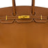 HERMES BIRKIN 35 GOLD TOGO HAND BAG □G GHW 90302188 - PURPOSE