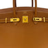 HERMES BIRKIN 35 GOLD TOGO HAND BAG □G GHW 90302188 - PURPOSE