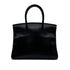 HERMES BIRKIN 30 BLACK BOXCALF HAND BAG □C GHW 90302189 - PURPOSE