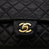 CHANEL VINTAGE CLASSIC FLAP MEDIUM CHAIN SHOULDER BAG BLACK LAMB SKIN 90302190 - PURPOSE
