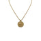 CHRISTIAN DIOR NECKLACE LOGO RHINESTONE GOLD ACCESSORY 90302192 - PURPOSE
