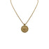 CHRISTIAN DIOR NECKLACE LOGO RHINESTONE GOLD ACCESSORY 90302192 - PURPOSE