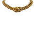 CHANEL VINTAGE NECKLACE CHOKER TURN LOCK GOLD ACCESSORY 96P 90302193 - PURPOSE