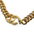 CHANEL VINTAGE NECKLACE CHOKER TURN LOCK GOLD ACCESSORY 96P 90302193 - PURPOSE