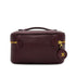 CHANEL VINTAGE VANITY HAND BAG BURGUNDY CAVIAR SKIN 90302334