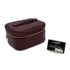 CHANEL VINTAGE VANITY HAND BAG BURGUNDY CAVIAR SKIN 90302334