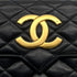 CHANEL VINTAGE MATELASSE BIG COCO CHAIN SHOULDER BAG BLACK LAMB SKIN 90302338 - PURPOSE