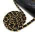 CHANEL VINTAGE MATELASSE BIG COCO CHAIN SHOULDER BAG BLACK LAMB SKIN 90302338 - PURPOSE