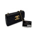 CHANEL VINTAGE MATELASSE BIG COCO CHAIN SHOULDER BAG BLACK LAMB SKIN 90302338 - PURPOSE