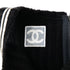 CHANEL SPORTS LINE COCO BUTTON SLEEVELESS DRESS BLACK WHITE WOOL 38 07A RTW 90302397 - PURPOSE