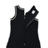 CHANEL SPORTS LINE COCO BUTTON SLEEVELESS DRESS BLACK WHITE WOOL 38 07A RTW 90302397 - PURPOSE