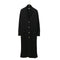 CHANEL COCO BUTTON LONG KNIT COAT BLACK COTTON 48 P63 RTW 90302398 - PURPOSE