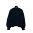 CHANEL COCOMARK TEDDY KNIT TOPS NAVY WOOL 42 P62 RTW 90302399 - PURPOSE