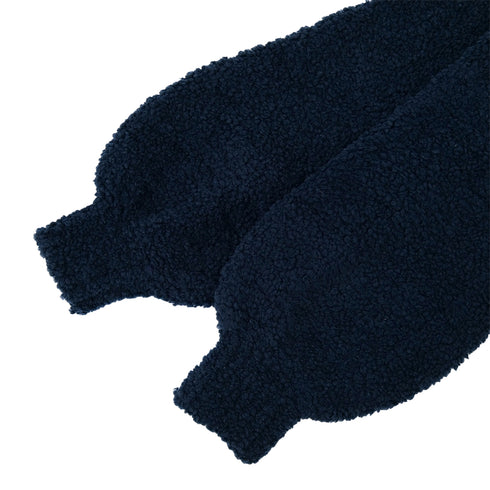 CHANEL COCOMARK TEDDY KNIT TOPS NAVY WOOL 42 P62 RTW 90302399 - PURPOSE
