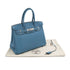 HERMES BIRKIN 30 BLUE JEAN TAURILLON CLEMENCE HAND BAG ▢K SHW 90302641 - PURPOSE