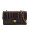 CHANEL VINTAGE MADEMOISELLE CHAIN SHOULDER BAG BROWN LAMB SKIN 90302645 - PURPOSE