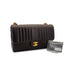 CHANEL VINTAGE MADEMOISELLE CHAIN SHOULDER BAG BROWN LAMB SKIN 90302645 - PURPOSE