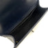 CHANEL BOY CHANEL CHAIN SHOULDER BAG NAVY LEATHER 90302646 - PURPOSE