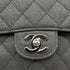 CHANEL VINTAGE CLASSIC FLAP MEDIUM CHAIN SHOULDER BAG GRAY CANVAS 90302647 - PURPOSE