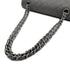 CHANEL VINTAGE CLASSIC FLAP MEDIUM CHAIN SHOULDER BAG GRAY CANVAS 90302647 - PURPOSE