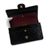 CHANEL VINTAGE CLASSIC FLAP MEDIUM CHAIN SHOULDER BAG BLACK LAMB SKIN 90302650 - PURPOSE