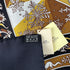HERMES CARRE 90 FLEURS D HIVER SCARF SILK BLACK 90302653 - PURPOSE