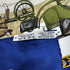 HERMES CARRE 90 LA PROMENADE DE LONGCHAMPS SCARF SILK BLUE 90302658 - PURPOSE