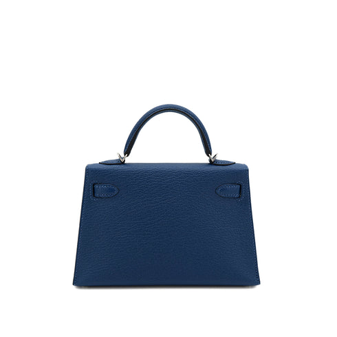 HERMES MINI KELLY 2 VERSO DEEP BLUE ORIGANO CHEVRE MYSORE HAND SHOULDER BAG U SHW 90302851 - PURPOSE