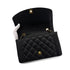 CHANEL VINTAGE DIANA MEDIUM CHAIN SHOULDER BAG BLACK CAVIAR SKIN 90302856 - PURPOSE