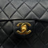 CHANEL VINTAGE MINI SQUARE 17 CHAIN SHOULDER BAG BLACK LAMB SKIN 90302858 - PURPOSE