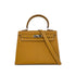 HERMES KELLY 25 SELLIER NATUREL SABLE CHEVRE HAND SHOULDER BAG □I SHW 90302860 - PURPOSE