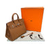 HERMES BIRKIN 25 GOLD TOGO HAND BAG B SHW 90302881 - PURPOSE