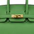 HERMES BIRKIN 25 VERT YUCCA TOGO HAND BAG B GOLD HARDWARE 90302884 - PURPOSE