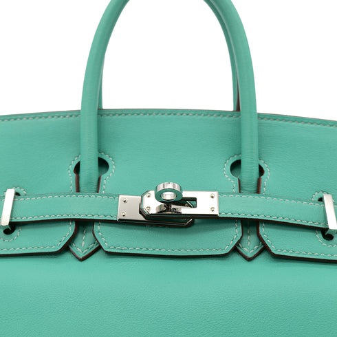 HERMES BIRKIN 25 LAGON SWIFT HAND BAG □L SHW 90302885 - PURPOSE