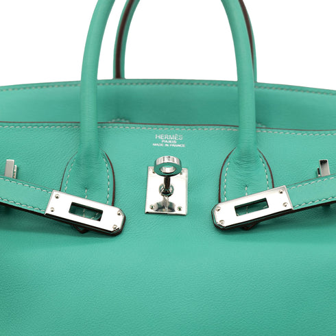 HERMES BIRKIN 25 LAGON SWIFT HAND BAG □L SHW 90302885 - PURPOSE