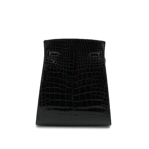 HERMES KELLY SPORTS PM BLACK ALLIGATOR SHOULDER BAG 〇V GHW 90302887 - PURPOSE