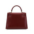 HERMES KELLY 28 SELLIER ROUGE H BOX CALF HAND BAG □A GHW 90302889 - PURPOSE