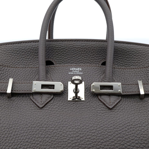 HERMES BIRKIN 25 ETAIN TOGO HAND BAG □R SHW 90302909 - PURPOSE